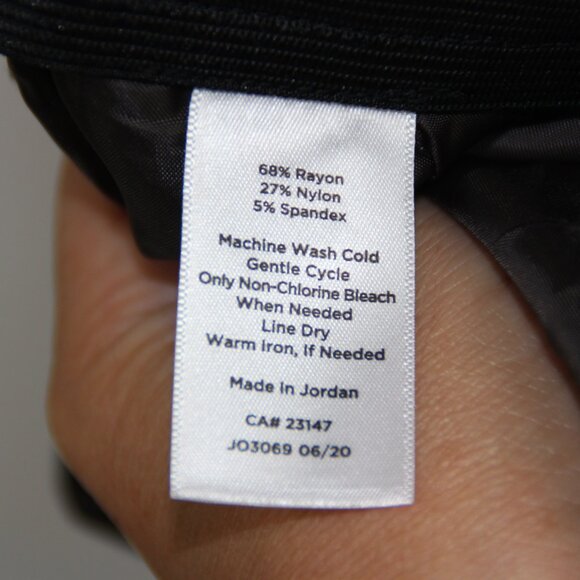 Talbots Pants Women's 8 Skinny Leg Gray Pull On Stretch Career Chic 18W - Picture 9 of 9